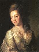 Portrait of Maria Dyakova, Levitsky, Dmitry